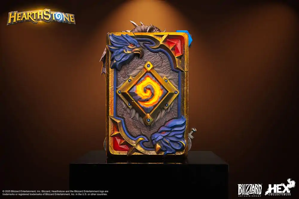 Hearthstone 3D Kunst-Rahmen-Statue Varian Wrynn 31 cm Produktfoto