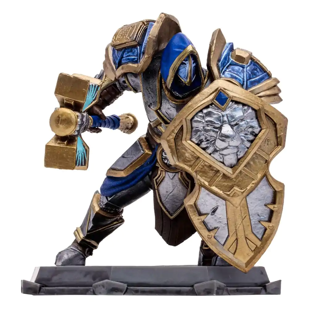 World of Warcraft Actionfigur Human: Paladin / Warrior 15 cm Produktfoto