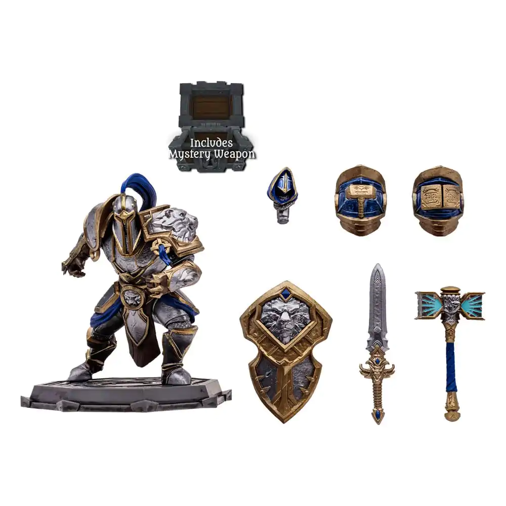 World of Warcraft Actionfigur Human: Paladin / Warrior 15 cm Produktfoto