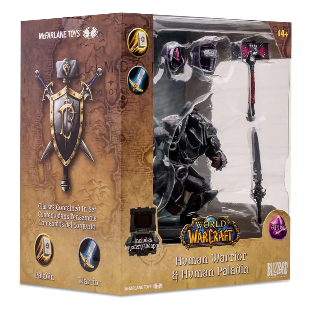 World of Warcraft Actionfigur Human Paladin Warrior (Epic) 15 cm Produktfoto