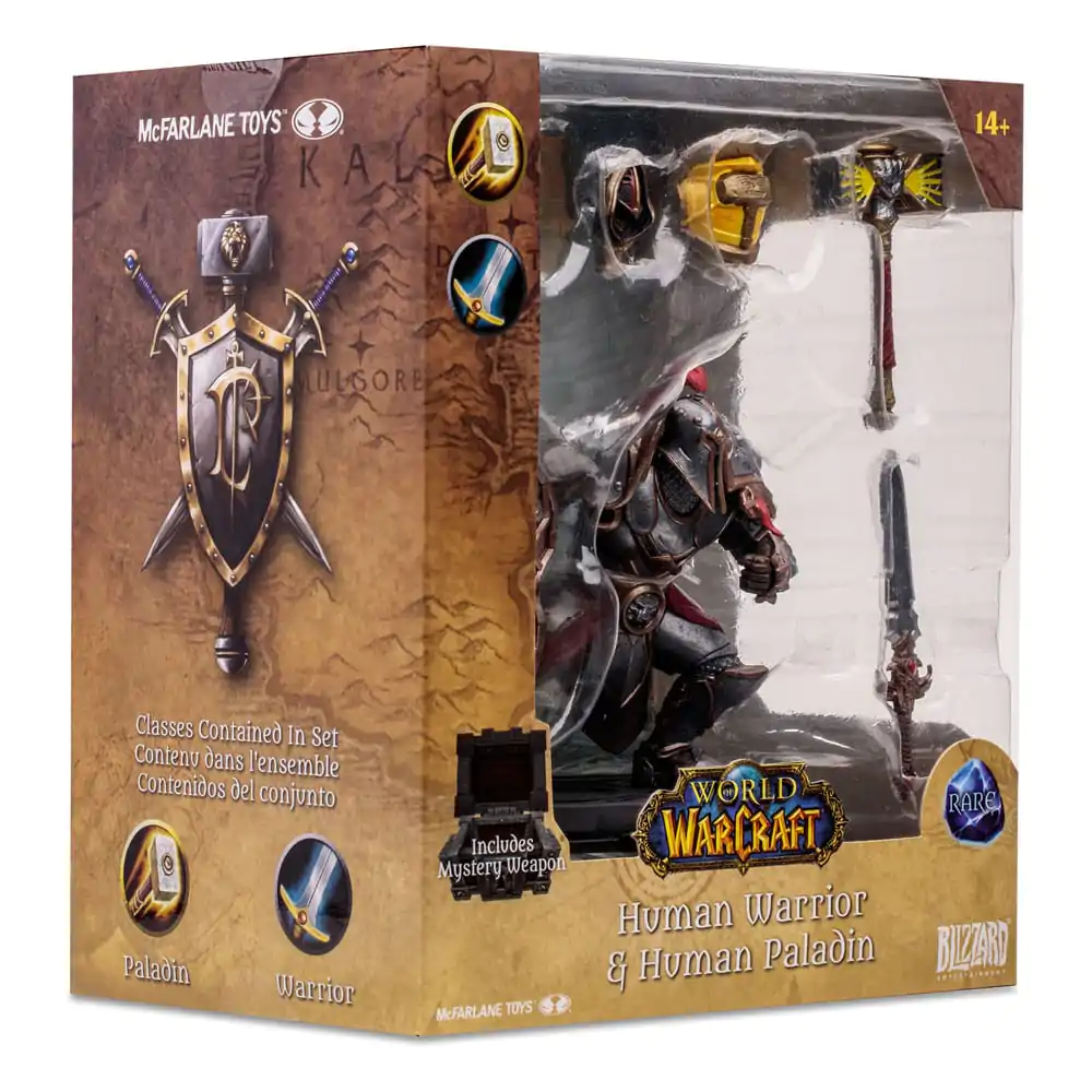 World of Warcraft Actionfigur Human Paladin Warrior (Rare) 15 cm termékfotó