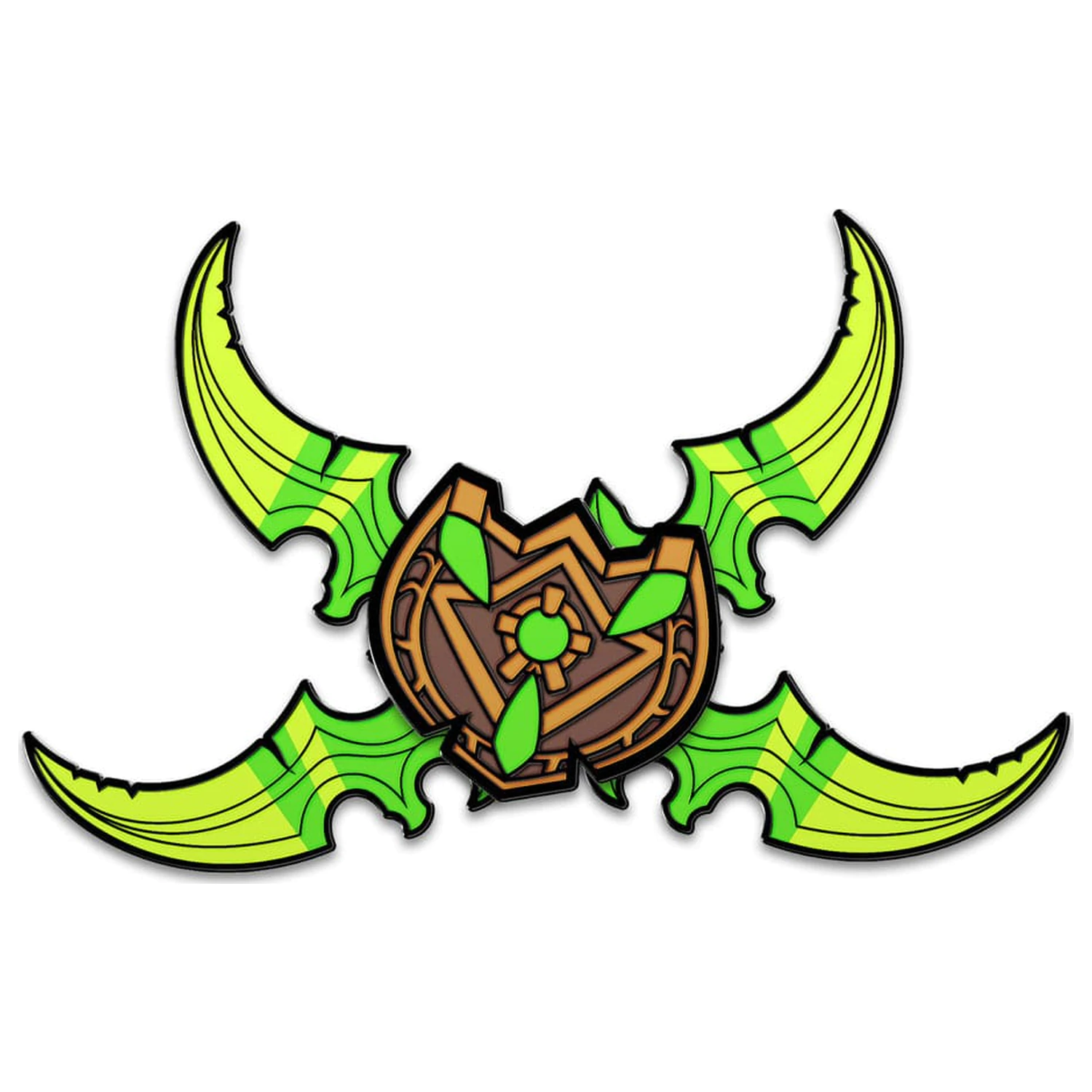 World Of Warcraft Anstecknadel Illidian Stormrage's Warglaives 5 cm Produktfoto