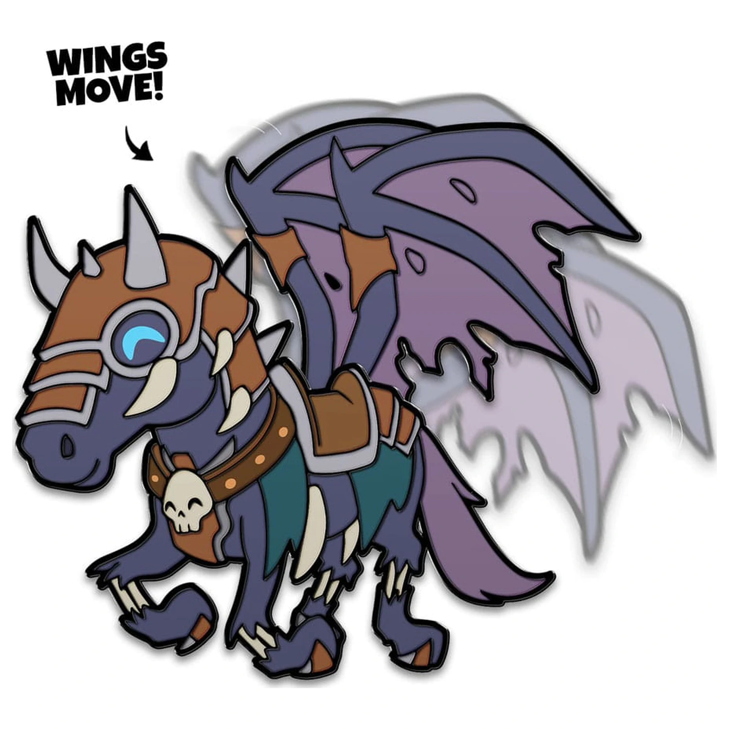 World Of Warcraft Pin Unbesiegbar 5 cm Produktfoto