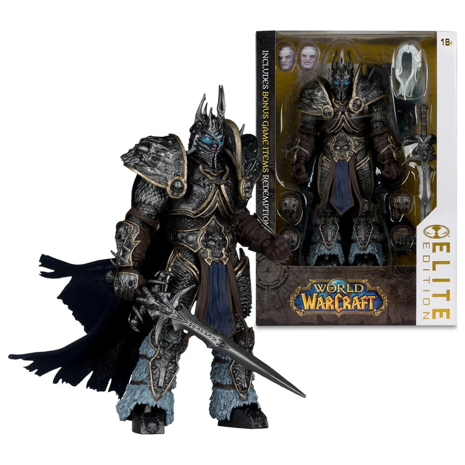 World of Warcraft McFarlane Elite Edition Actionfigur Lich King #09 18 cm Produktfoto