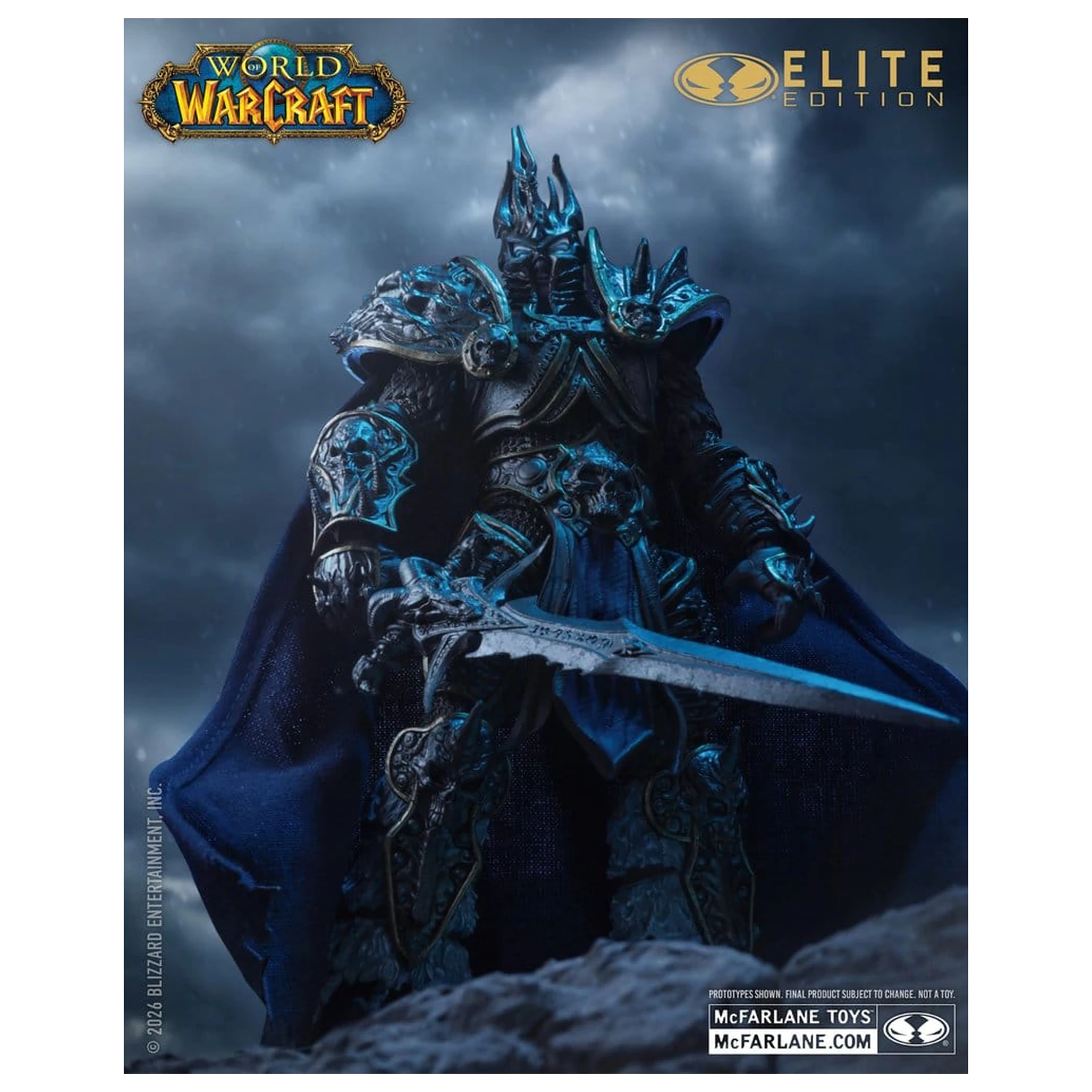 World of Warcraft McFarlane Elite Edition Actionfigur Lich King #09 18 cm Produktfoto