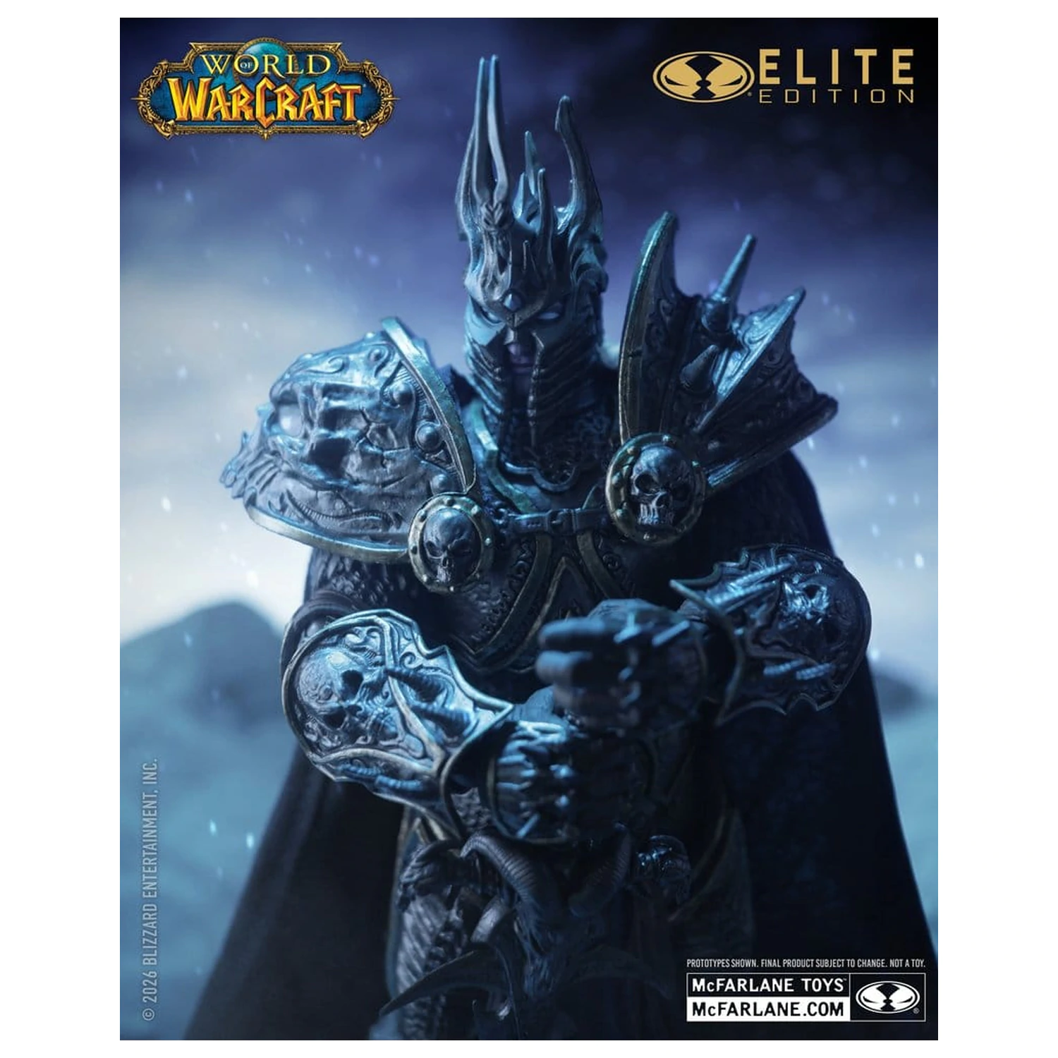 World of Warcraft McFarlane Elite Edition Actionfigur Lich King #09 18 cm Produktfoto