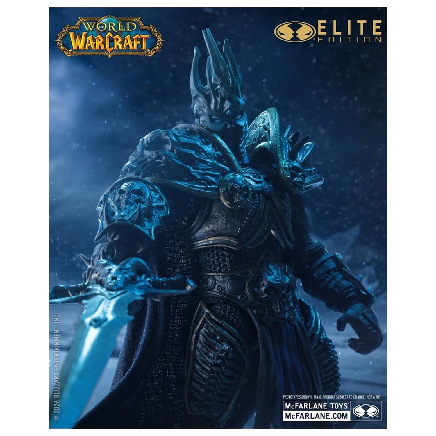 World of Warcraft McFarlane Elite Edition Actionfigur Lich King #09 18 cm Produktfoto