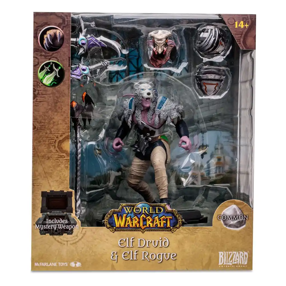 World of Warcraft Actionfigur Night Elf: Druid / Rogue 15 cm termékfotó