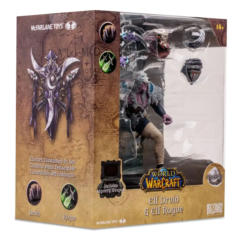 World of Warcraft Actionfigur Night Elf: Druid / Rogue 15 cm termékfotó