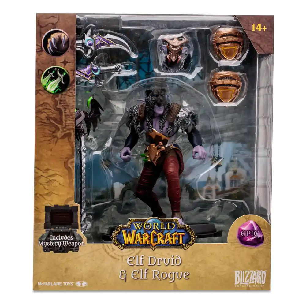 World of Warcraft Actionfigur Night Elf Druid Rogue (Epic) 15 cm termékfotó