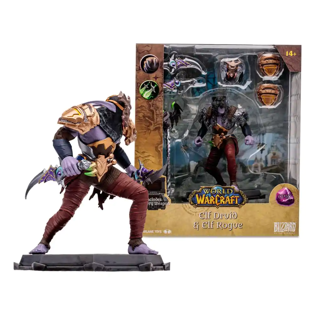 World of Warcraft Actionfigur Night Elf Druid Rogue (Epic) 15 cm termékfotó