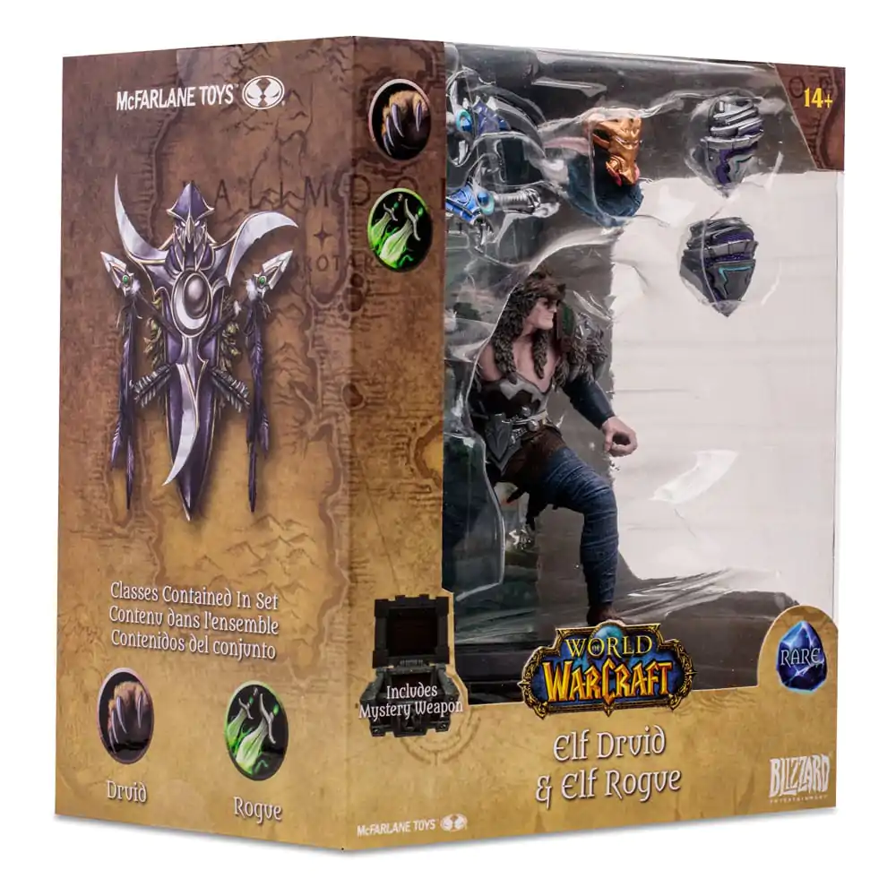 World of Warcraft Actionfigur Night Elf Druid Rogue (Rare) 15 cm termékfotó