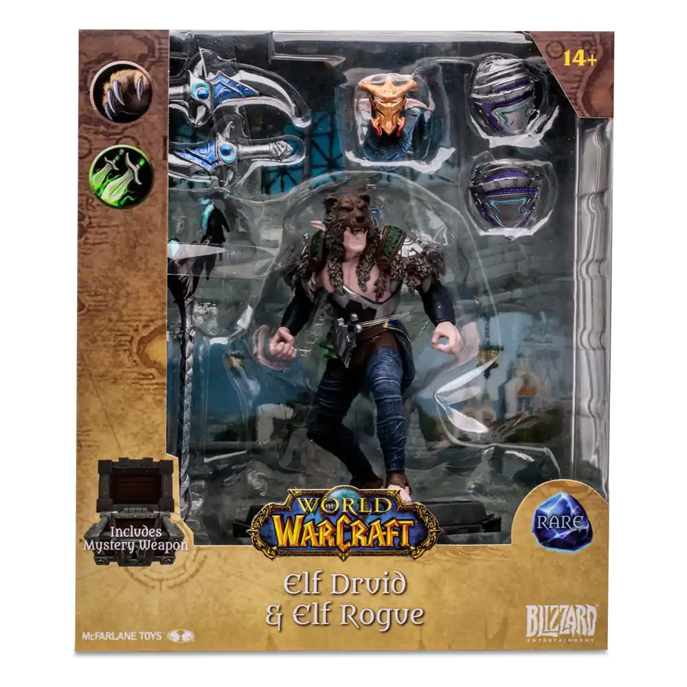 World of Warcraft Actionfigur Night Elf Druid Rogue (Rare) 15 cm termékfotó