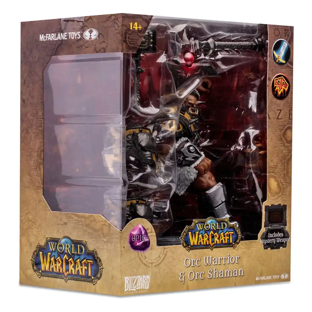 World of Warcraft Actionfigur Orc Shaman Warrior (Epic) 15 cm Produktfoto