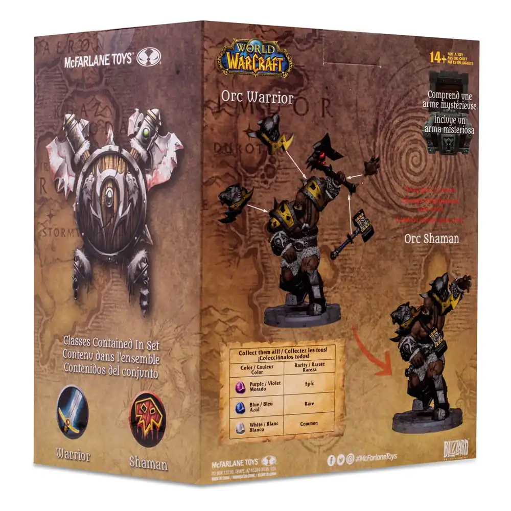 World of Warcraft Actionfigur Orc Shaman Warrior (Epic) 15 cm Produktfoto
