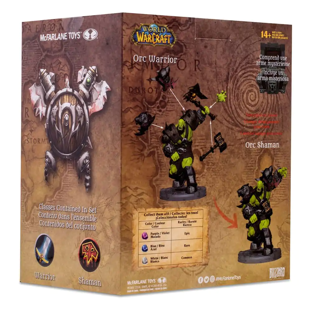 World of Warcraft Actionfigur Orc Shaman Warrior (Rare) 15 cm Produktfoto