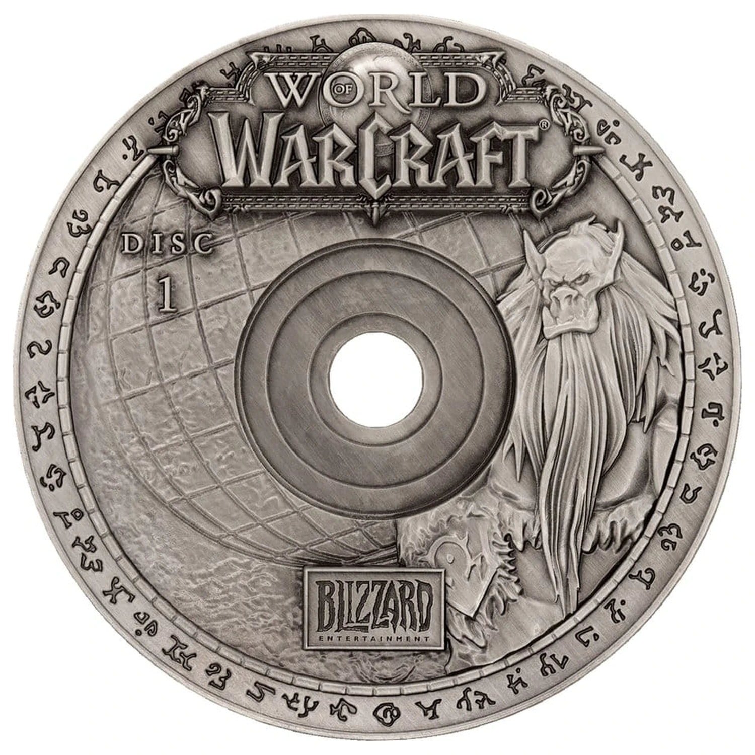 World of Warcraft Nachbildung CD-ROM Limitierte Auflage 11 cm Produktfoto
