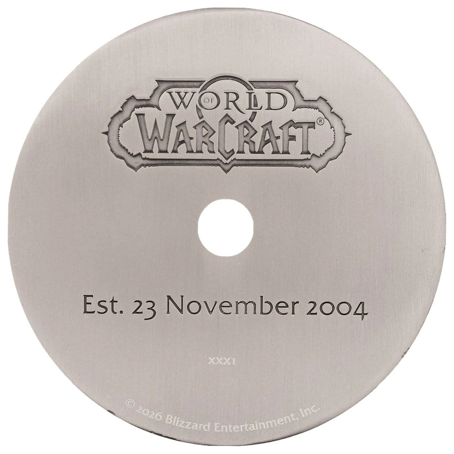 World of Warcraft Nachbildung CD-ROM Limitierte Auflage 11 cm Produktfoto