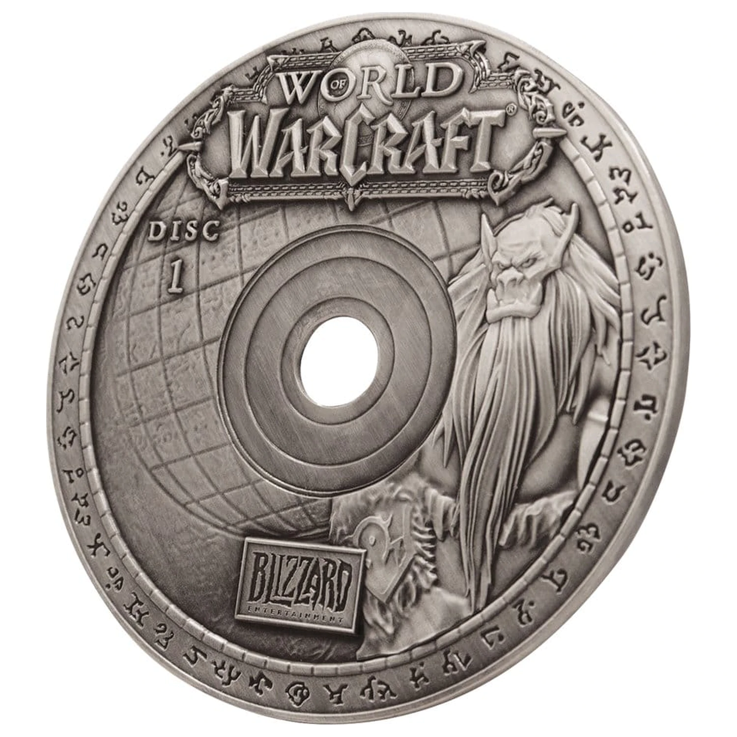 World of Warcraft Nachbildung CD-ROM Limitierte Auflage 11 cm Produktfoto