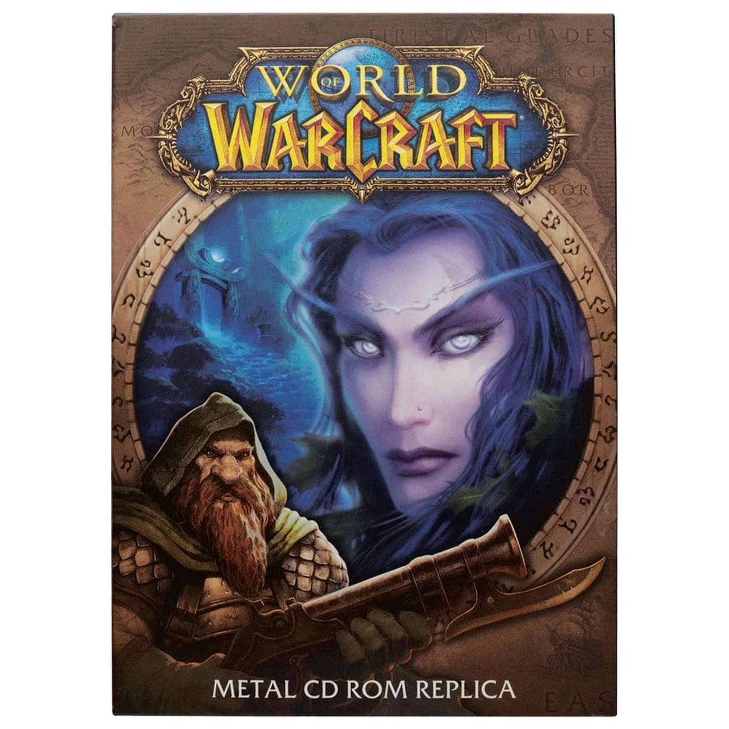 World of Warcraft Nachbildung CD-ROM Limitierte Auflage 11 cm Produktfoto