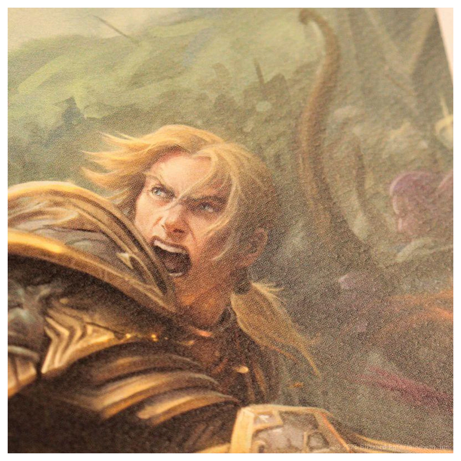 World of Warcraft Sylvanas vs Anduin Kunstdruck Limitierte Auflage Produktfoto