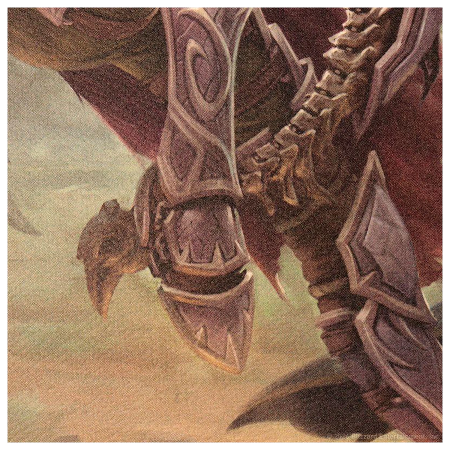 World of Warcraft Sylvanas vs Anduin Kunstdruck Limitierte Auflage Produktfoto