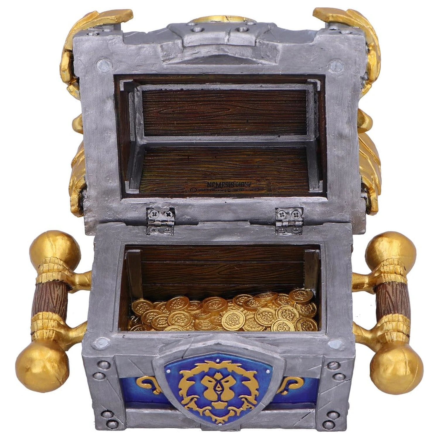 World of Warcraft Aufbewahrungsbox Schatzkiste Alliance War 11 cm Produktfoto
