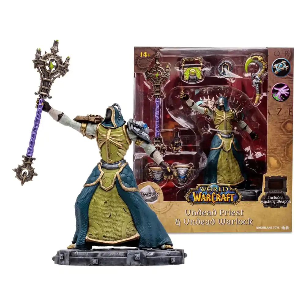 World of Warcraft Actionfigur Undead: Priest / Warlock 15 cm termékfotó