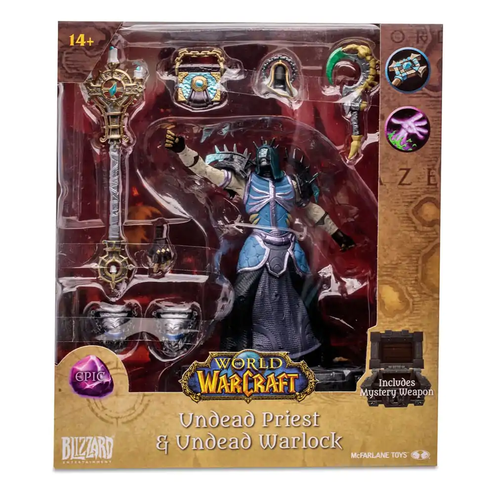 World of Warcraft Actionfigur Undead Priest Warlock (Epic) 15 cm termékfotó