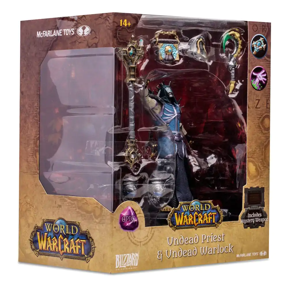 World of Warcraft Actionfigur Undead Priest Warlock (Epic) 15 cm termékfotó