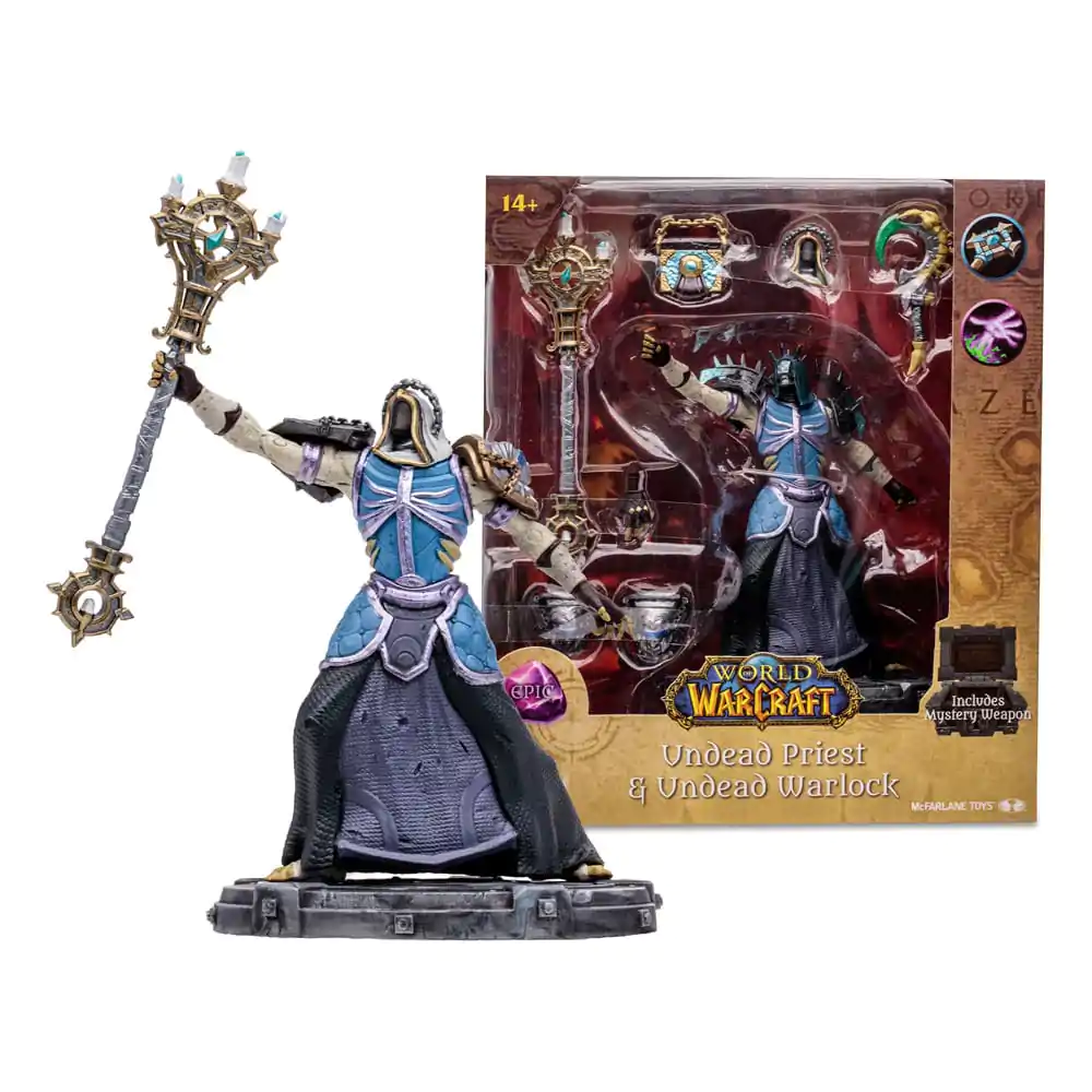 World of Warcraft Actionfigur Undead Priest Warlock (Epic) 15 cm termékfotó