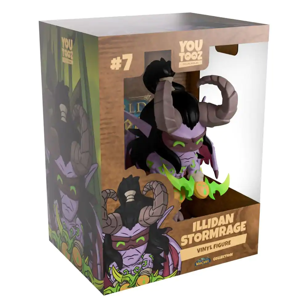 World of Warcraft Vinyl Figur Illidan Stormrage 13 cm Produktfoto