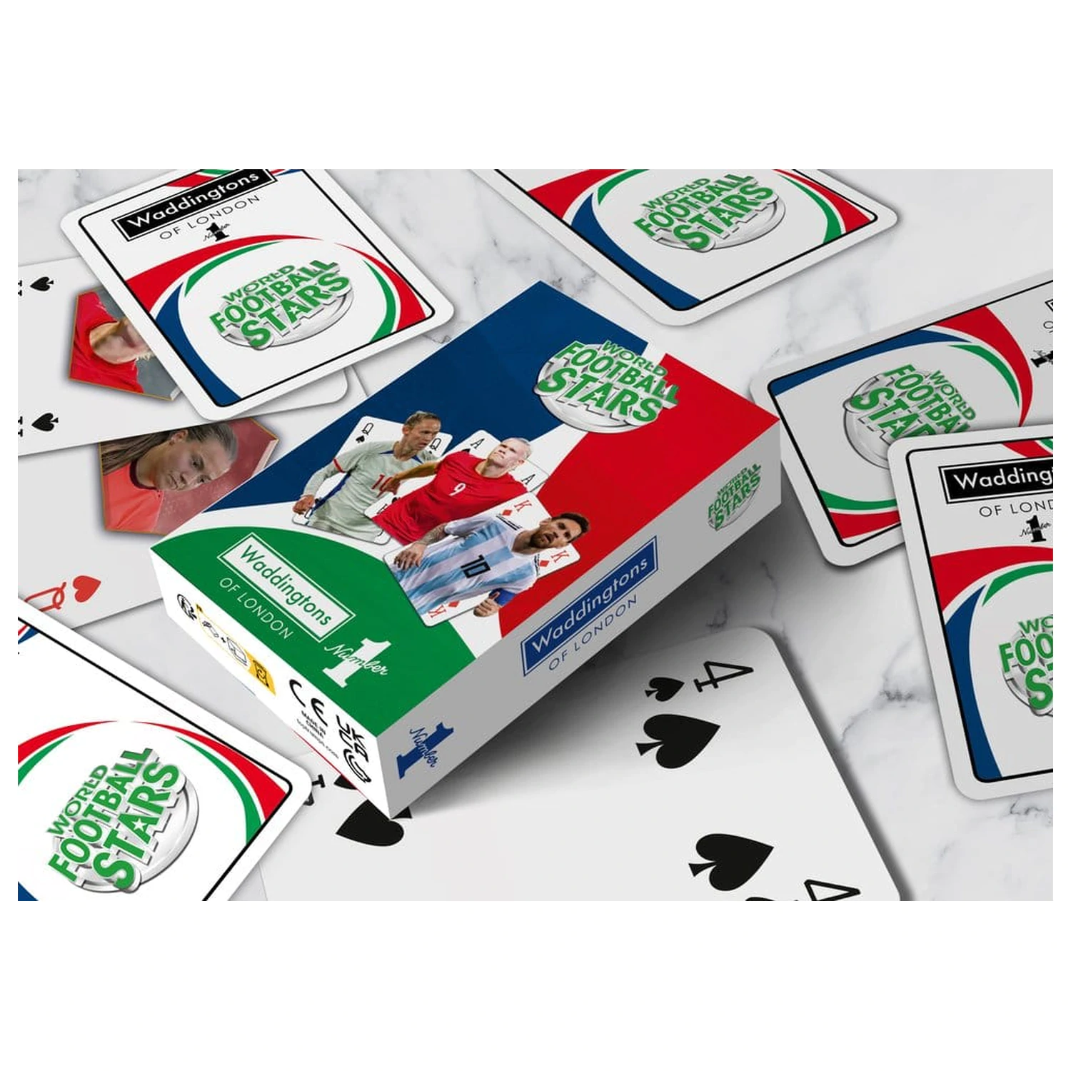 World Soccer Stars No 1 Spielkarten *Englische Version* Produktfoto