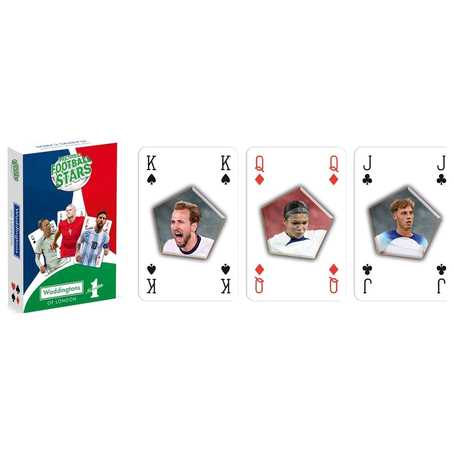 World Soccer Stars No 1 Spielkarten *Englische Version* Produktfoto