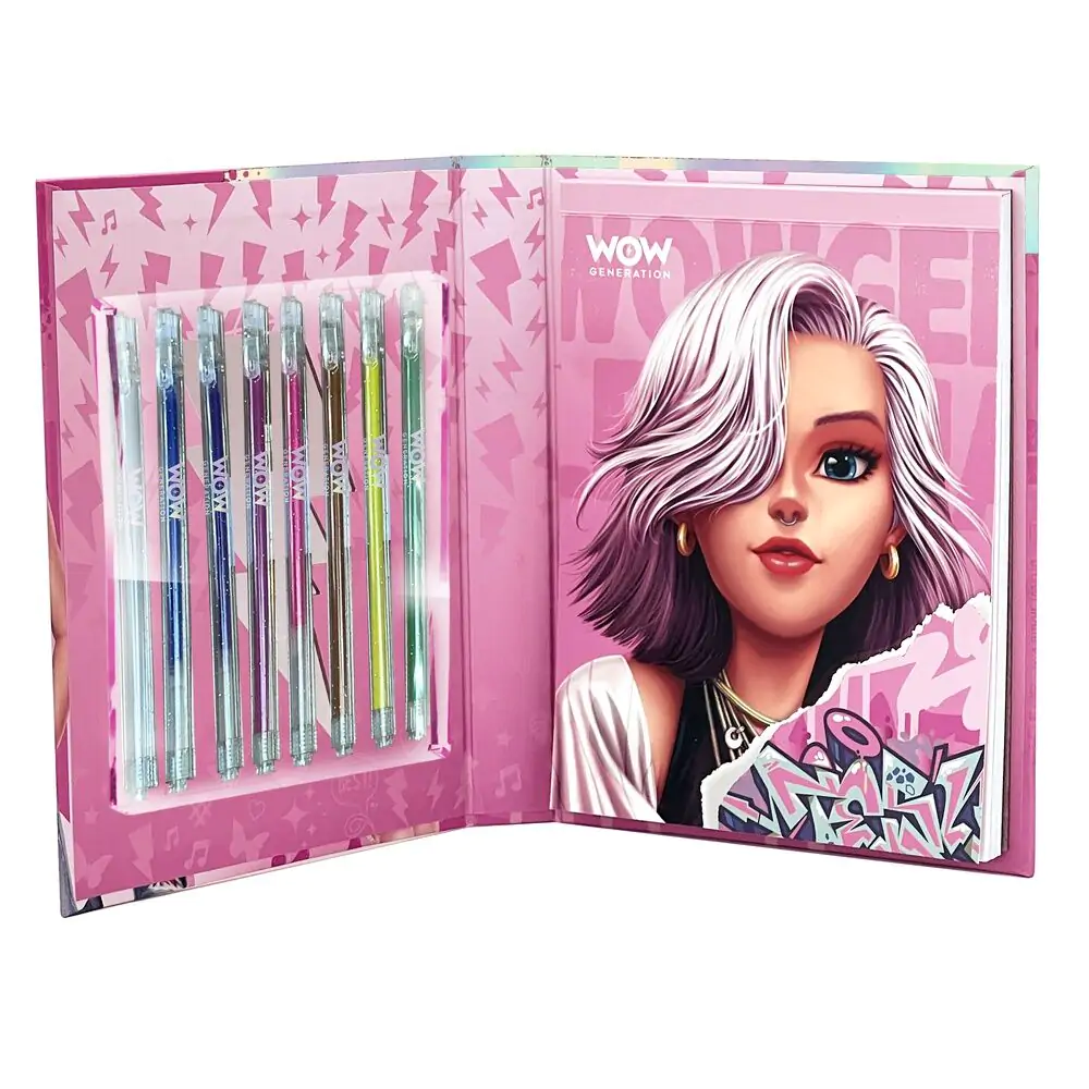 Wow Generation Malbuch und Gelstift-Paket Produktfoto