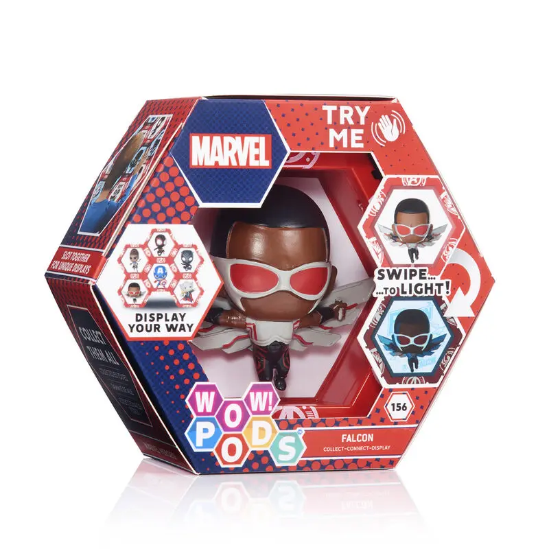 WOW! POD Marvel Falcon led Figur Produktfoto