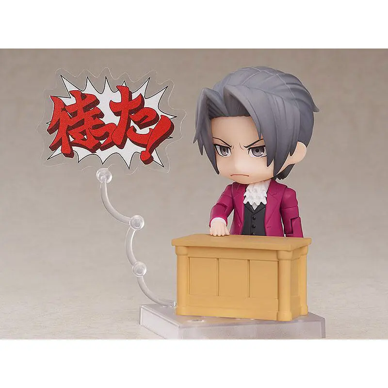 Phoenix Wright: Ace Attorney Nendoroid Actionfigur Miles Edgeworth 10 cm Produktfoto