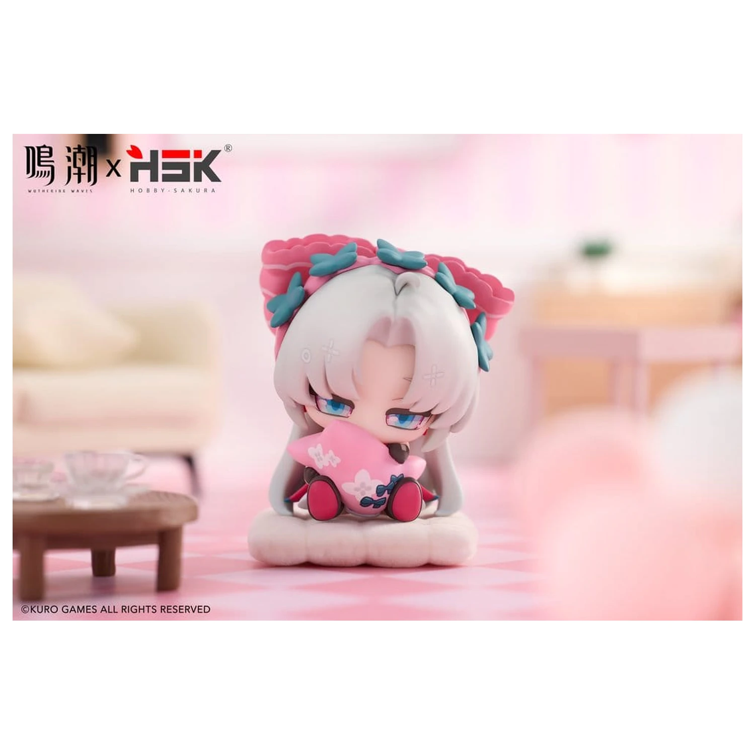 Wuthering Waves Nemunemu Serie PVC Figur Carlotta Chibi 9 cm Produktfoto