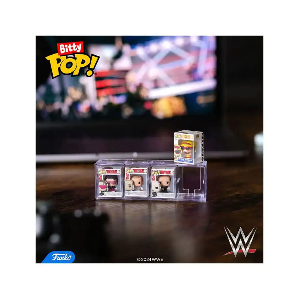 WWE Bitty Funko POP! Vinyl Figuren 4er-Pack Bret Hart 2,5 cm Produktfoto