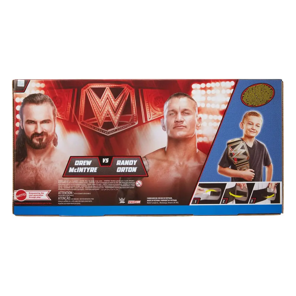 WWE Championship Playset mit Puppen Drew McIntyre vs. Randy Orton Produktfoto