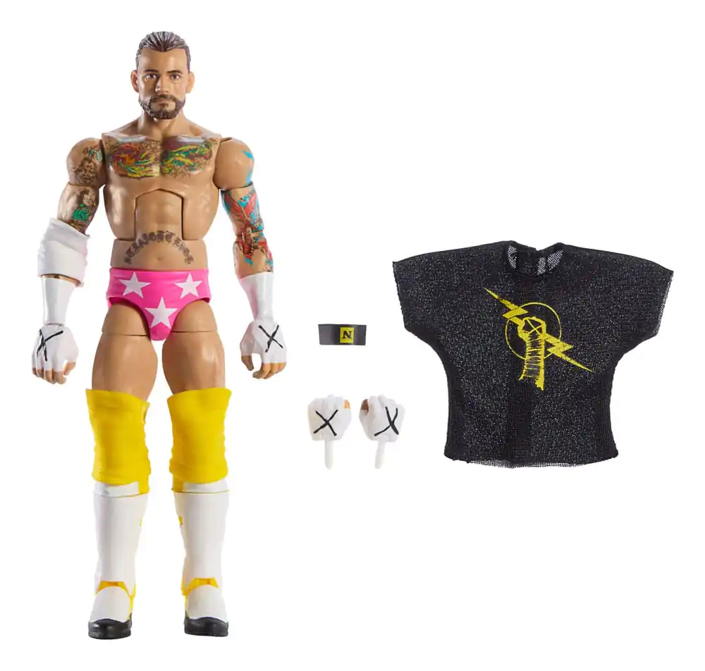 WWE Elite Collection Action Figur CM Punk 15 cm Produktfoto