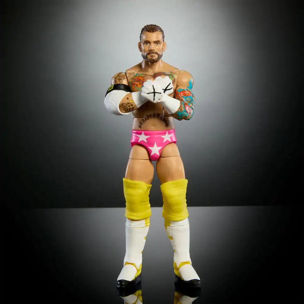 WWE Elite Collection Action Figur CM Punk 15 cm Produktfoto