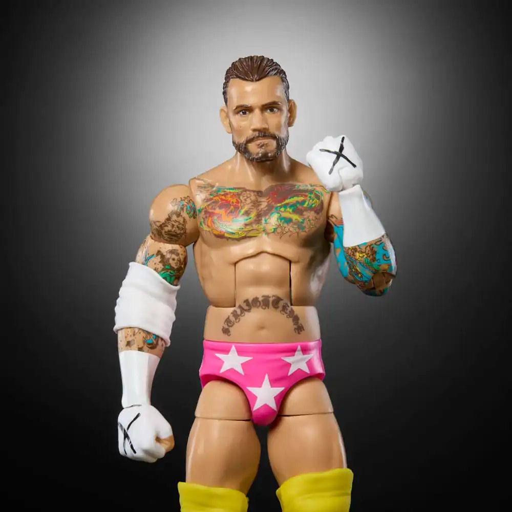 WWE Elite Collection Action Figur CM Punk 15 cm Produktfoto