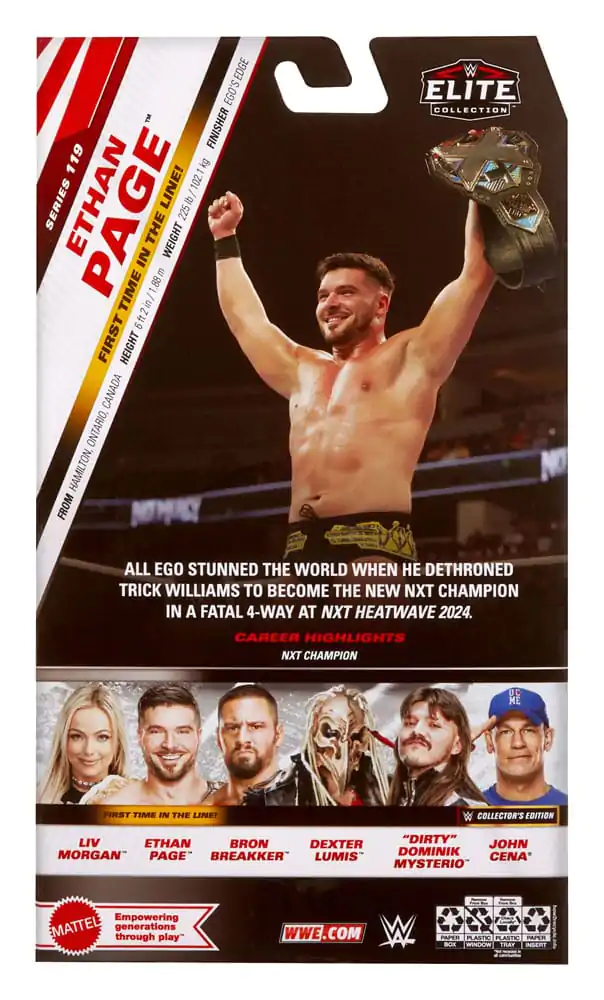 WWE Elite Collection Action Figur Ethan Page 15 cm Produktfoto