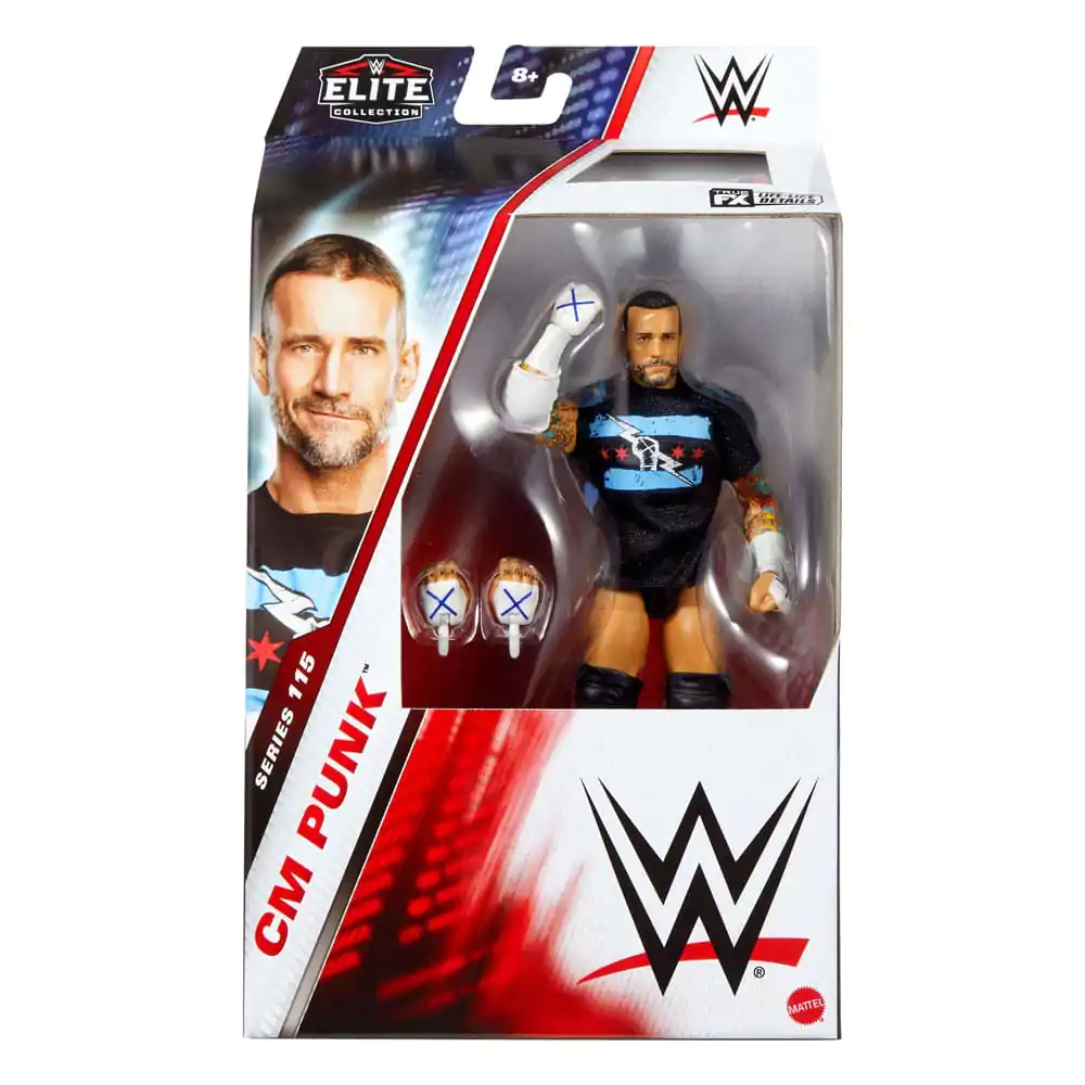 WWE Elite Collection Action Figur CM Punk 15 cm Produktfoto