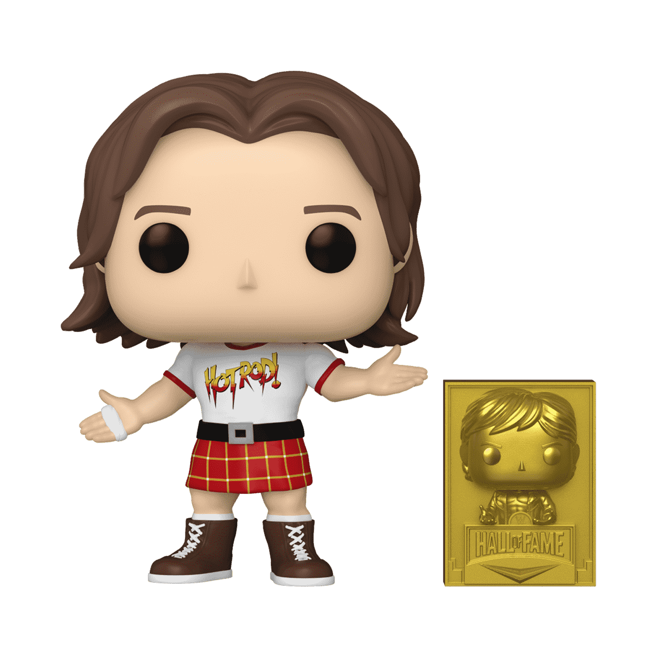 WWE Funko POP! & Buddy! Vinyl-Figur HoF- Rowdy Roddy Piper Exklusive Edition 9 cm Produktfoto