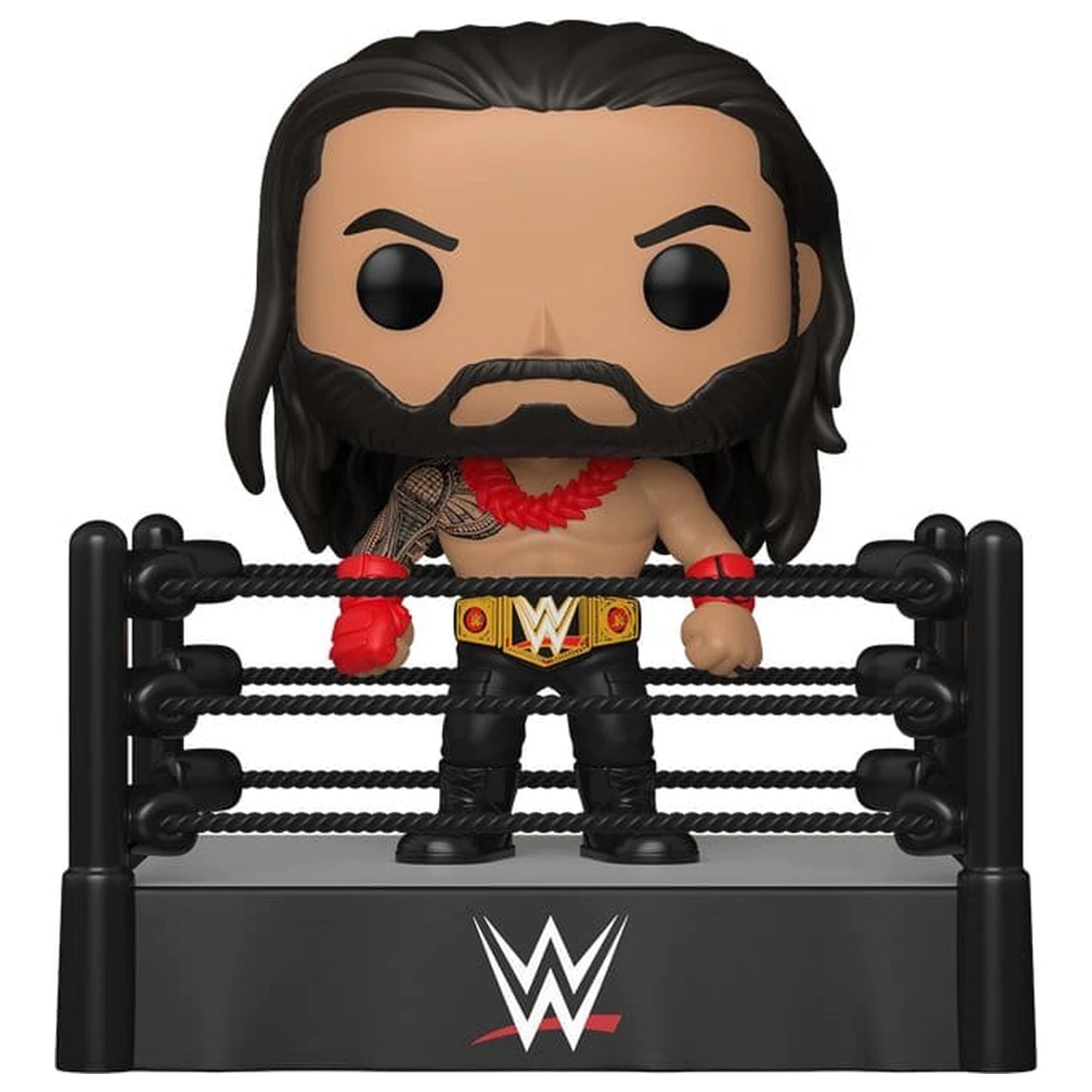 WWE Funko POP! Deluxe Vinyl Figur Roman Reigns in Ring 9 cm Produktfoto