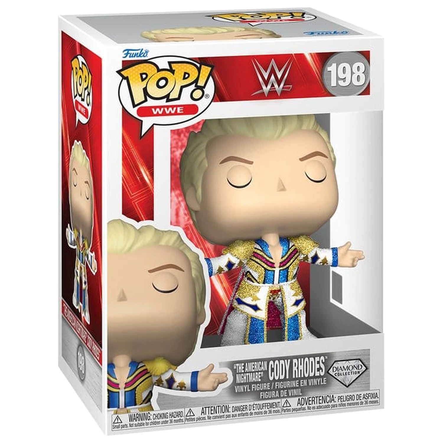 WWE Funko POP! Vinyl Figur Cody Rhodes 9 cm Produktfoto