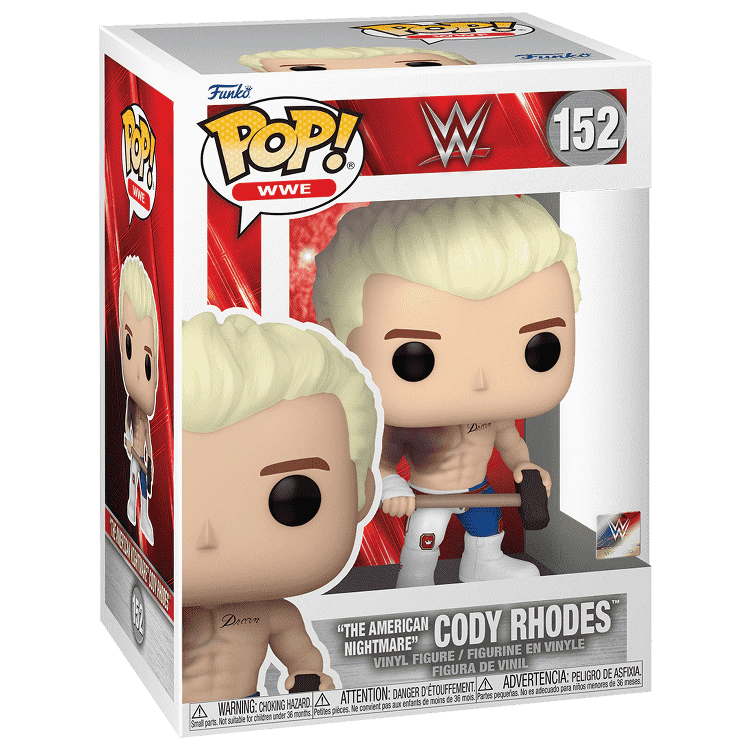 WWE Funko POP! Vinyl Figur Cody Rhodes(HIAC) 9 cm Produktfoto