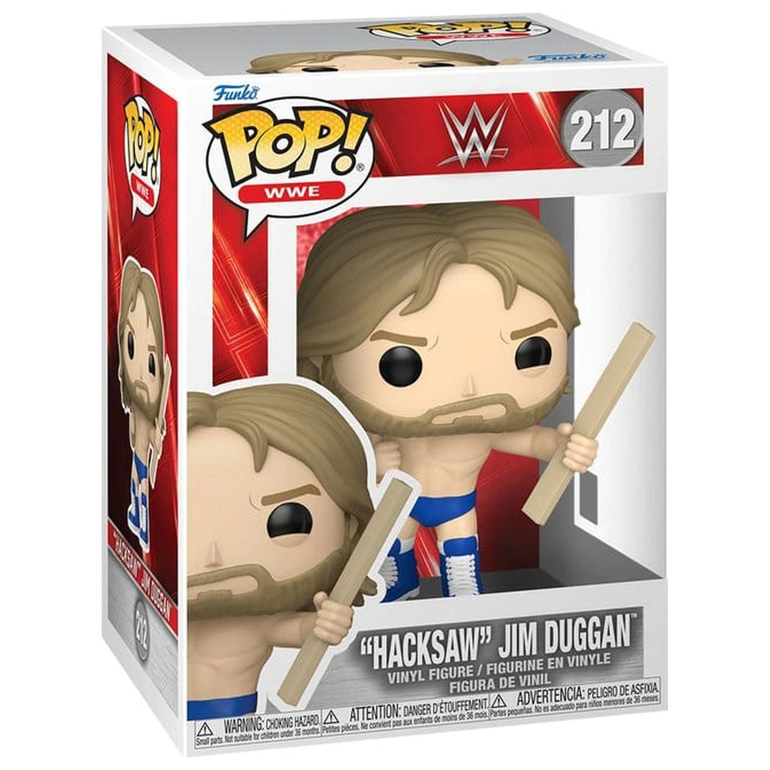 WWE Funko POP! Vinyl Figur Hacksaw Jim Duggan 9 cm Produktfoto
